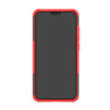 Bracevor Shockproof Xiaomi Redmi Note 6 Pro  Hybrid Kickstand Back Case Defender Cover - Red