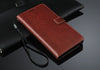 Executive Brown Samsung Galaxy Note 4 Wallet Leather Case