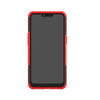 Bracevor Shockproof Oppo Realme 2 Hybrid Kickstand Back Case Defender Cover - Red