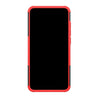Bracevor Shockproof Xiaomi Redmi 7A Hybrid Kickstand Back Case Defender Cover - Red