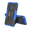 Bracevor Shockproof Huawei Honor 7x Hybrid Kickstand Back Case Defender Cover - Blue