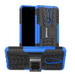 Bracevor Shockproof Xiaomi redmi 8 | 8A | 8A Dual Hybrid Kickstand Back Case Defender Cover - Blue
