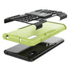 Bracevor Shockproof Xiaomi Redmi 9A | 9i Hybrid Kickstand Back Case Defender Cover - Military Green