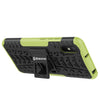 Bracevor Shockproof Xiaomi Redmi 9A | 9i Hybrid Kickstand Back Case Defender Cover - Military Green