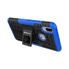 Bracevor Shockproof Vivo V9/V9 Pro/V9 Youth Hybrid Kickstand Back Case Defender Cover - Blue
