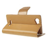 Bracevor Mercury Goospery Sonata Wallet Leather Magnetic Case for Sony Xperia M - Beige 3