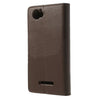 Bracevor Mercury Goospery Sonata Wallet Leather Magnetic Case for Sony Xperia M - Brown 3