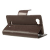 Bracevor Mercury Goospery Sonata Wallet Leather Magnetic Case for Sony Xperia M - Brown 3