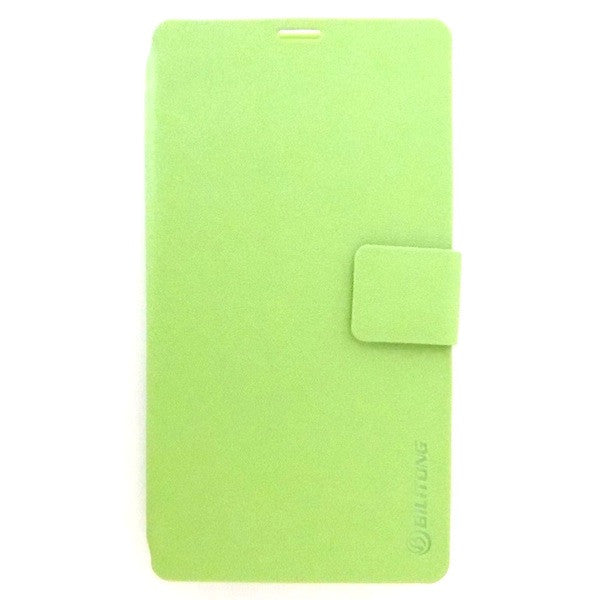 Bracevor Silk Pattern Leather Wallet Case for Sony Xperia Z1 L39H - Green1