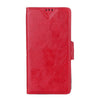 Bracevor Executive Leather Wallet Case Cover for Sony Xperia Z1 L39H - Red