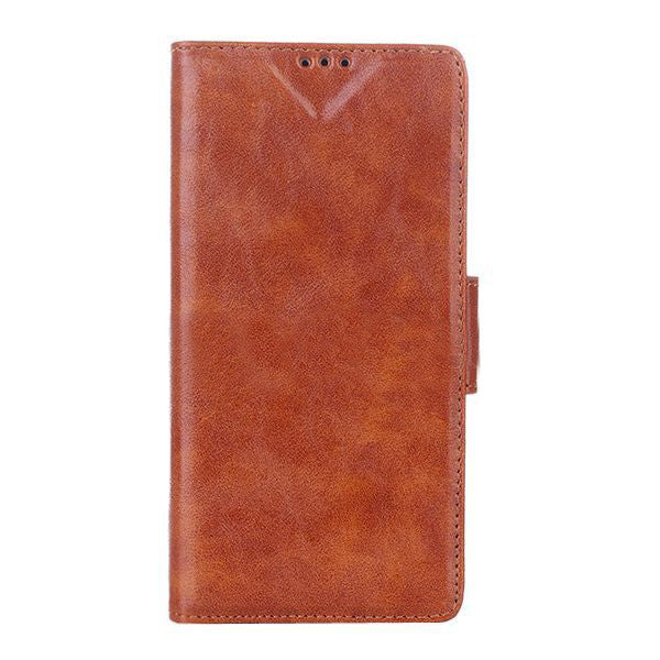 Bracevor Executive Leather Wallet Case Cover for Sony Xperia Z1 L39H - Brown