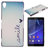 Smile Design Hard Back Case Cover for Sony Xperia Z1 L39H