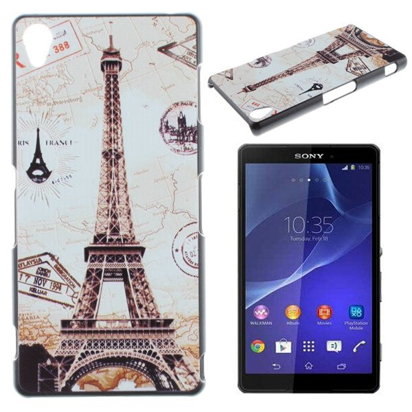 Bracevor Eiffel Tower Design Hard Back Case Cover for Sony Xperia Z1 L39H