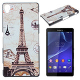 Eiffel Tower Design Hard Back Case Cover for Sony Xperia Z1 L39H