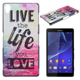 Life Design Hard Back Case Cover for Sony Xperia Z1 L39H