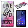 Bracevor Life Design Hard Back Case Cover for Sony Xperia Z1 L39H