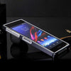 Bracevor Super Slim 0.7MM Aluminium  Bumper Case for Sony L39h Xperia Z1 (Grey)
