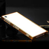 Bracevor Super Slim 0.7MM Aluminium  Bumper Case for Sony L39h Xperia Z1 (Gold)