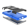 Bracevor Shockproof Samsung Galaxy J7 Max Hybrid Kickstand Back Case Defender Cover - Blue