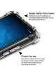 Bracevor Flexible Shockproof TPU Cushioned Edges for Oneplus 6 (Transparent)