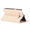 Bracevor Maze Pattern Wallet Stand Leather Case for Samsung Galaxy Grand 2 (Ivory)