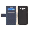 Bracevor Maze Pattern Wallet Stand Leather Case for Samsung Galaxy Grand 2 (Black)
