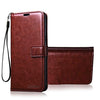 Honor 9 Lite Premium Flip Cover Leather Case | Inner TPU | Wallet Stand - Executive Brown