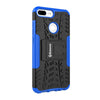 Bracevor Shockproof Honor 9 Lite Hybrid Kickstand Back Case Defender Cover - Blue