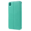 Bracevor Roar Korea Diary View Window Leather Magnetic Stand Case - Cyan