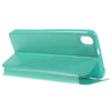 Bracevor Roar Korea Diary View Window Leather Magnetic Stand Case - Cyan