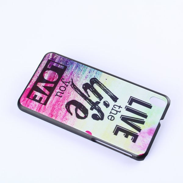 Bracevor Live the Life Design Hard Back Case Cover for HTC Desire 816