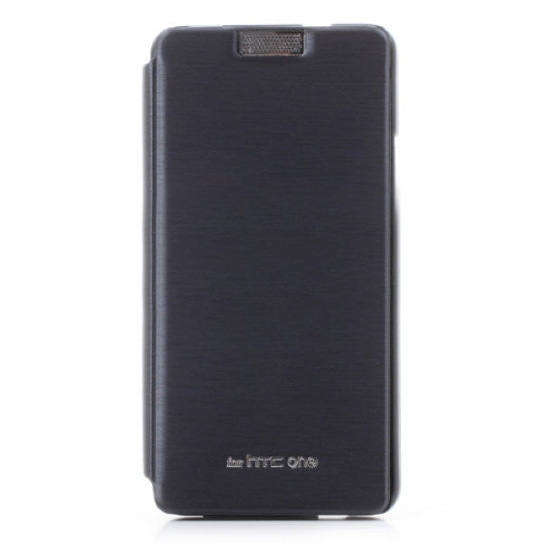 Mercury Goospery Techno Wallet Leather Flip Cover for HTC One M7 801e (Black)