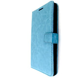 Turquoise Blue HTC Desire 816 Wallet Leather Case
