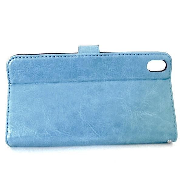 Bracevor Blue HTC Desire 816 Wallet Leather Case 4