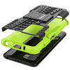 Bracevor Shockproof Xiaomi Redmi 10 Prime Hybrid Kickstand Back Case Defender Cover -(Military Green)