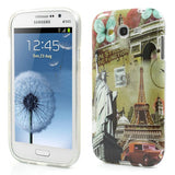 Eiffel Tower Design TPU Back Case Cover for Samsung Galaxy Grand Duos
