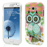 Trendy Owl Design TPU Back Case Cover for Samsung Galaxy Grand Duos