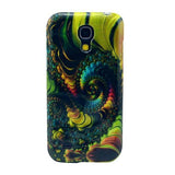 Mysterious Pattern TPU Back Case Cover for Samsung Galaxy S4 mini