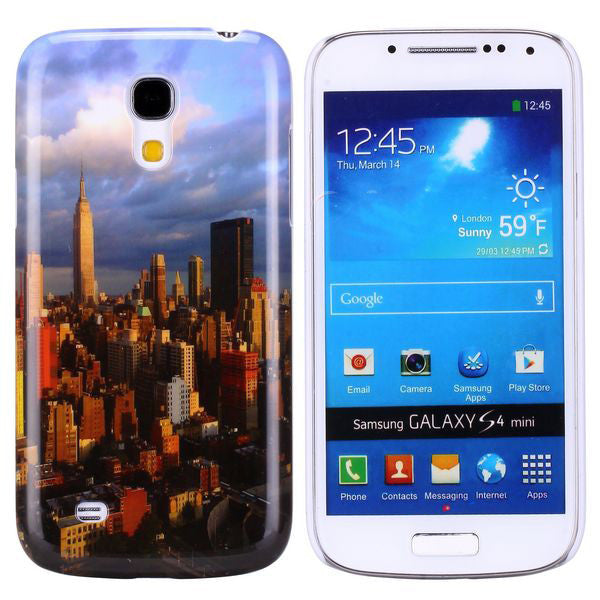 Bracevor Modern City design Hard Back Case Cover for Samsung Galaxy S4 mini i9190 i9192