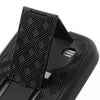 Bracevor 2 in 1 Belt Clip Stand Hard Case for Samsung Galaxy S4 mini i9190 i9192 - Black