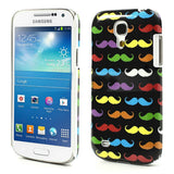 Colorful Moustache design Hard Back Case Cover for Samsung Galaxy S4 mini