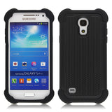 Triple Layer Defender Back Case for Samsung Galaxy S4 mini - Black