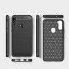 Bracevor Back Cover for Samsung Galaxy M21 2021 Edition (Black) | Brushed Texture | Rugged Armor Cover
