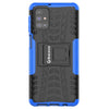 Bracevor Shockproof Samsung Galaxy M31s Hybrid Kickstand Back Case Defender Cover - Blue