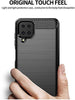 Bracevor Back Cover for Samsung Galaxy M33 5G (Black) | Brushed Texture | Rugged Armor Cover