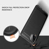 Bracevor Back Cover for Samsung Galaxy M33 5G (Black) | Brushed Texture | Rugged Armor Cover