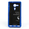 Bracevor Mercury Jelly Glitter TPU Gel Case for Sony Xperia SP (Blue)