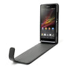 Bracevor Leather Flip Cover for Sony Xperia SP M35H - Black
