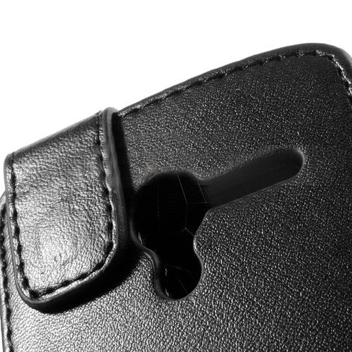 Bracevor Magnetic Leather Vertical  Flip Case Cover for Motorola Moto X - Black