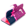 Bracevor Rose Bowknot Wallet Leather Flip Cover for Motorola Moto X